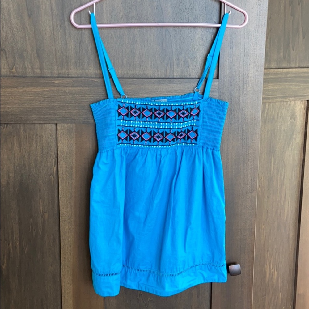 Empire Waist Aztec Print Top